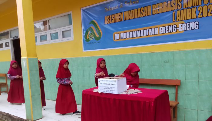 Donasi Siswa dan Guru MI Muhammadiyah Ereng-ereng Untuk Korban Banjir Sulsel Capai 1,2 Juta