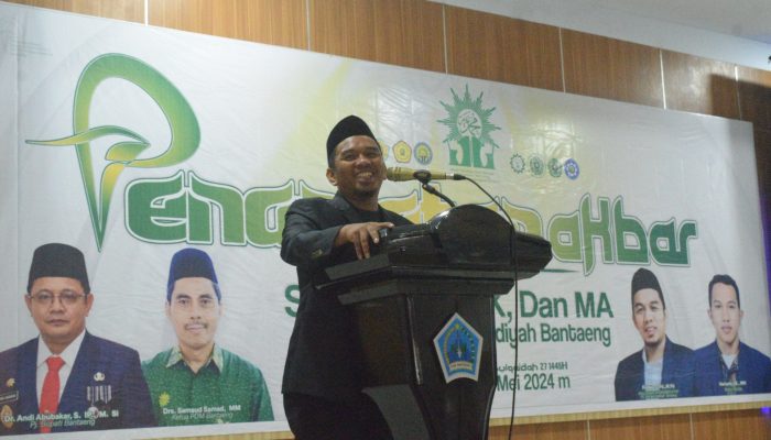 Pesan Majelis Dikdasmen PDM Bantaeng di Penamatan Peserta Didik Sekolah Muhammadiyah 2024: Keuangan Syariah-Kesejahteraan Guru