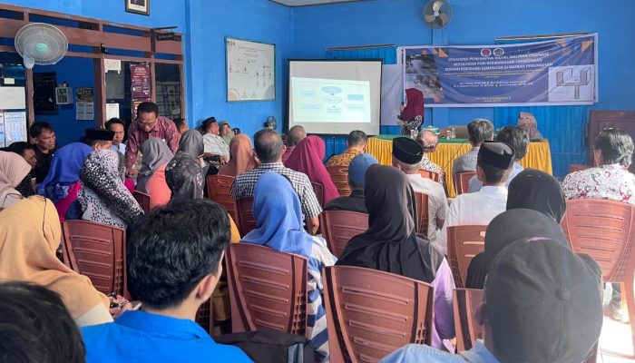 Tim Dosen Unismuh Makassar Sosialisasikan Drainase Silinder Pori Untuk Atasi Banjir di Taeng