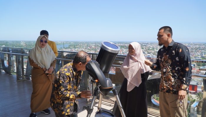 Kolaborasi Edukasi Astronomi, Direktur Telescope Indonesia Kunjungi Observatorium Unismuh Makassar