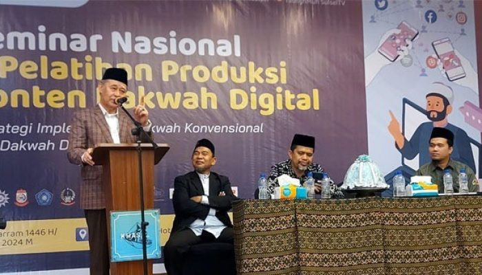 Pelatihan Produksi Konten Dakwah Digital Muhammadiyah Sulsel, Ambo Asse: Tidak Cukup Mimbar Masjid, Perlu Dakwah Media Sosial