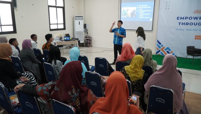 Empat Lembaga Bahasa Kampus di Makassar, Ikuti Workshop Storytelling di Unismuh Makassar