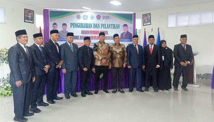 Wakil Rektor dan BPH UNIMEN Resmi Dikukuhkan dan Dilantik, Ini Daftar Namanya