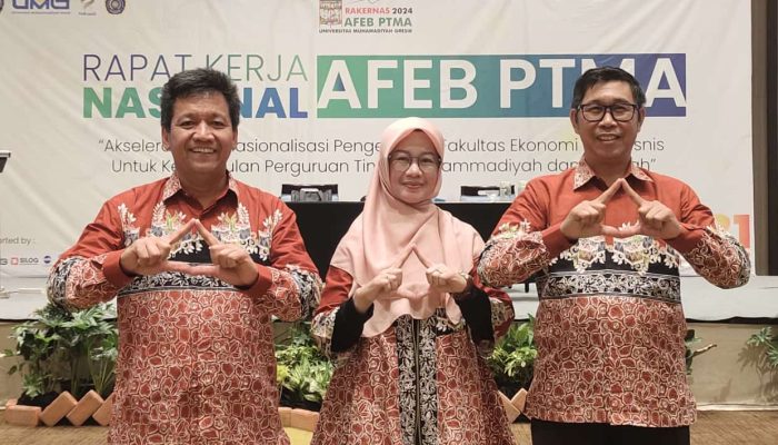 Unismuh Makassar Terpilih  Tuan Rumah Kongres Nasional AFEB PTMA 2025