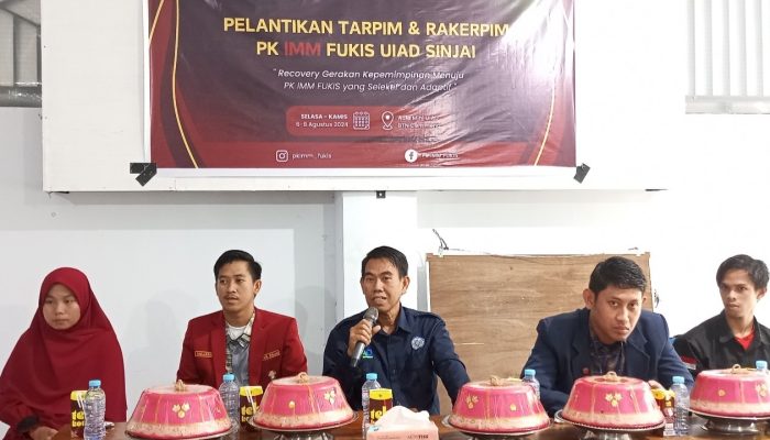 Pesan PD Muhammadiyah Sinjai ke Pengurus IMM Fukis UIAD: Ikhlas Beramal di Organisasi