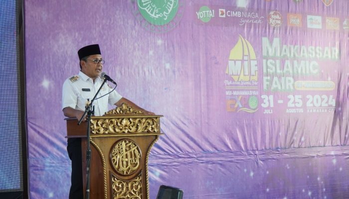 Walkot Makassar di Pembukaan Makassar Islamic Fair: Saya Bangga, Ini Amal Jariyah Bagi Kita Semua