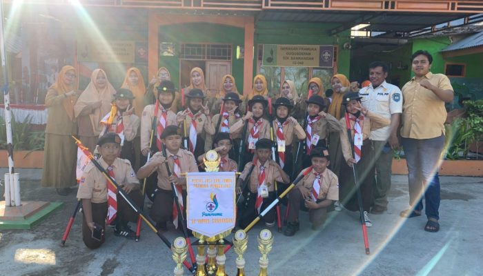 SD Inpres Sanrangan Raih Prestasi di Ajang Lomba Pramuka