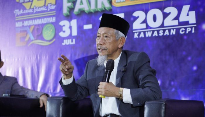 Ketua PP Muhammadiyah Saad Ibrahim Beberkan 4 Etos Kerja Warga Muhammadiyah di Makassar Islamic Fair