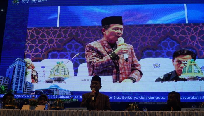 Ta’aruf Maba Unismuh, Wakil Rektor IV Paparkan Pola Pembinaan Kemahasiswaan