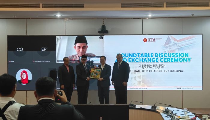 Rektor Unismuh Makassar Paparkan Konsep Kampus “Integrated Green-Islamic-Futuristic” di Universiti Teknologi Malaysia