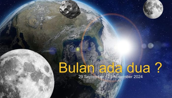 Asteroid 2024 PT5 Disebut “Bulan Kedua”, Ini Penjelasan Observatorium Unismuh Makassar