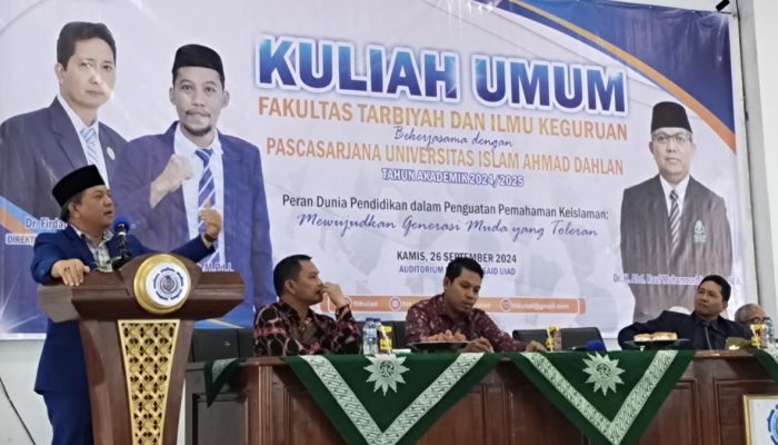 Kuliah Umum FTIK-Pascasarjana UIAD Sinjai Bahas Generasi Muda Islam Toleran