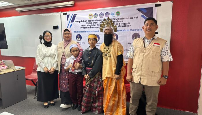 Revitalisasi Budaya Bugis-Makassar, Prodi MPBI Unismuh Makassar Gelar Pengabdian Internasional di Kuala Lumpur