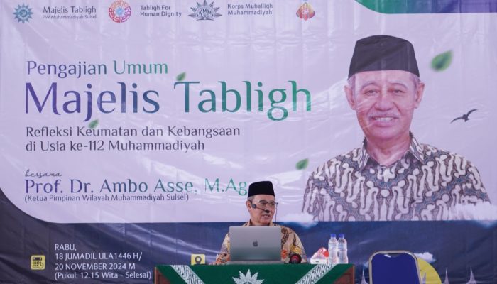 Ambo Asse Kenang Muallimin Makassar Sekolah Pertama Muhammadiyah di Sulsel