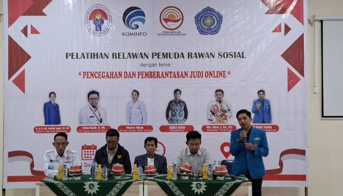 BEM Unismuh Makassar Bersama PGK Sulsel Optimis Berantas Judi Online