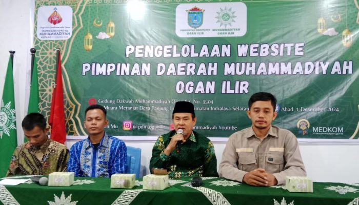 PDM Ogan Ilir Fasilitasi Operator AUM Tingkatkan Wawasan Pengelolaan Web