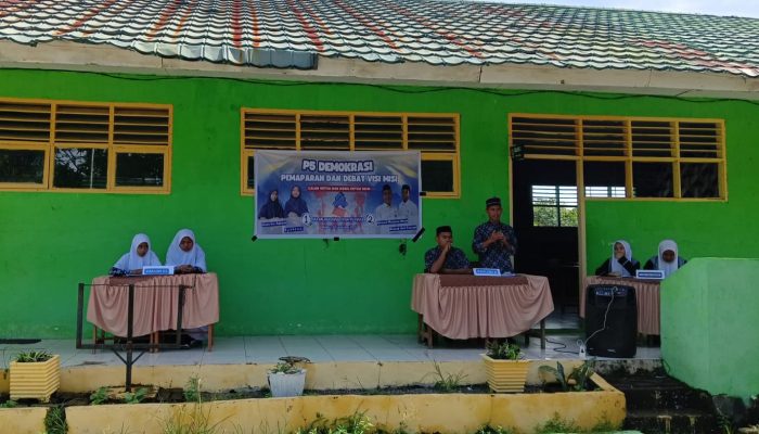 Debat Pemilihan Pengurus OSIM/IPM Ma Muhammadiyah Punnia, Wujud Demokrasi di Sekolah