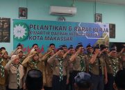 Pelantikan Kwarda Hizbul Wathan Kota Makassar, Momentum Penguatan Kepanduan Muhammadiyah