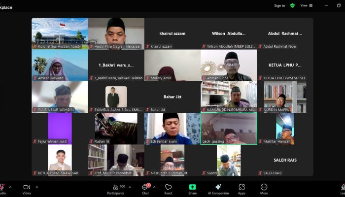 Kenang Usman Jasad, FOKAL IMM Sulsel Gelar Ta’ziyah Virtual