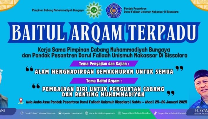 Baitul Arqam Terpadu PCM Bungaya Sukses Digelar, Ponpes Darul Fallaah Unismuh Jadi Tuan Rumah