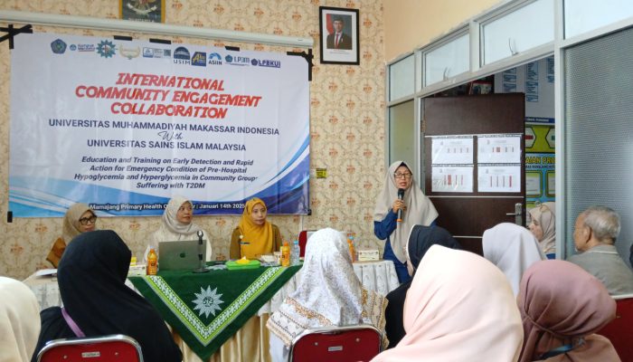 Kolaborasi Internasional Unismuh dan USIM Malaysia untuk Edukasi Diabetes