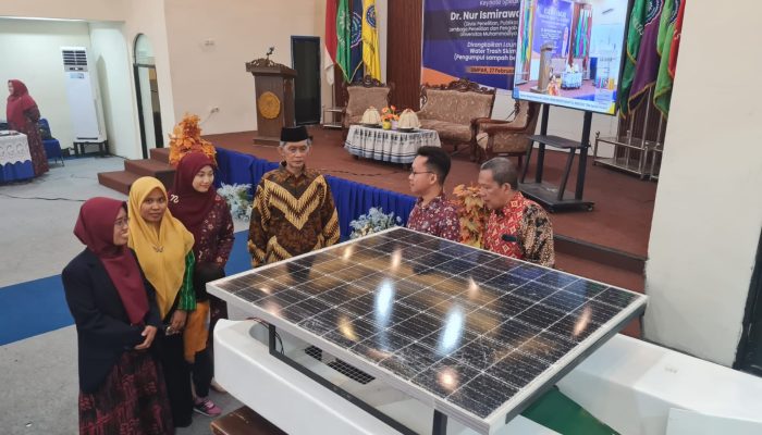 Umpar Kenalkan Water Trash Skimmer, Teknologi Pengumpul Sampah Berbasis IoT