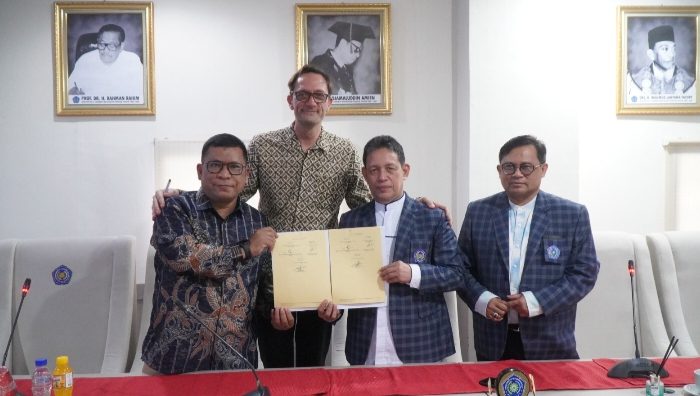 Unismuh Makassar Perkuat Jejaring Global, Teken MoU dengan Altissia Belgia