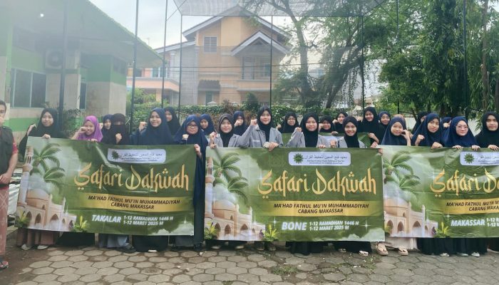 90 Santri Ma’had Fathul Muin Muhammadiyah Makassar Disebar Safari Ramadan