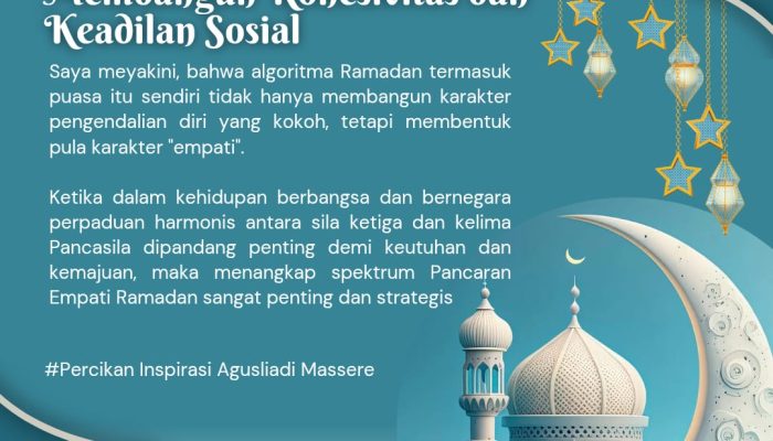 Pancaran Empati Ramadan Membangun Kohesivitas dan Keadilan Sosial