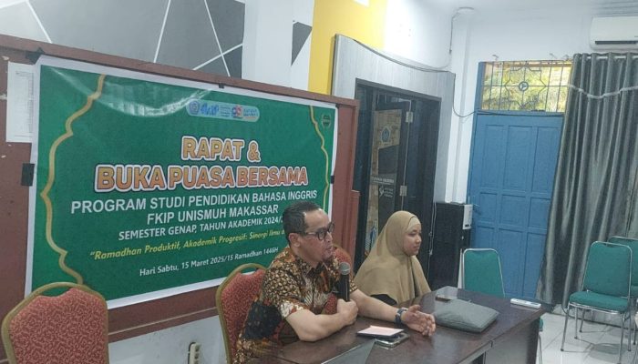 Prodi Pendidikan Bahasa Inggris Unismuh Gelar Ngaji Akademik dan Sosialisasi Kurikulum 2023