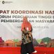 Wakil Rektor II Unismuh Hadiri Rakornas Pemberdayaan Masyarakat di UNESA