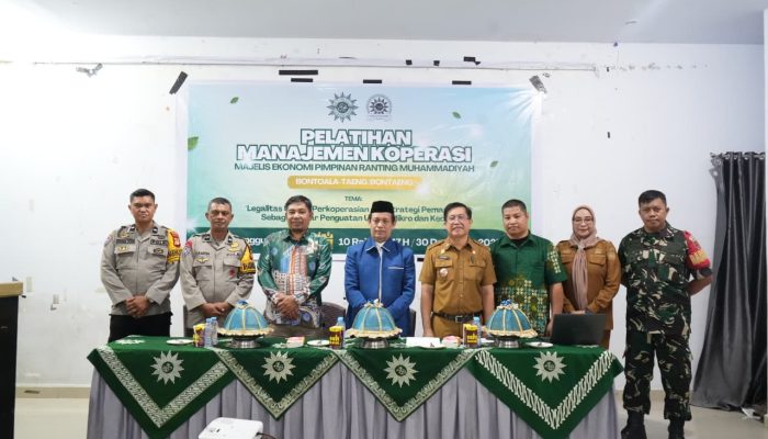 Dorong UMKM Berdaya Saing, PR Muhammadiyah Bontoala–Taeng Gelar Pelatihan Manajemen Koperasi