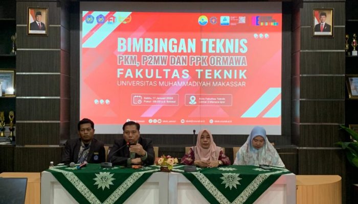 Lewat Bimtek PKM hingga PPK Ormawa, Fakultas Teknik Unismuh Tingkatkan Daya Saing Proposal Mahasiswa
