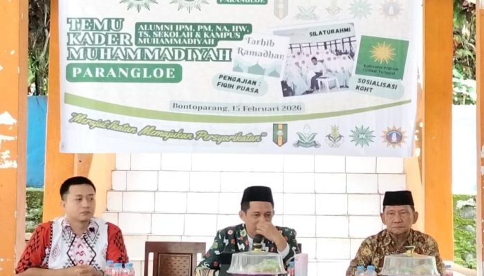 PCM Parangloe Gelar Temu Kader Lintas Generasi, Perkuat Konsolidasi Persyarikatan
