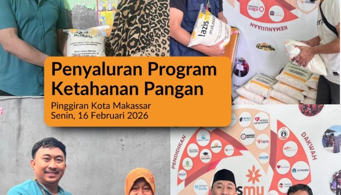 Gerakan Ketahanan Pangan, Lazismu Makassar Bantu Warga Dhuafa di Pinggiran Kota