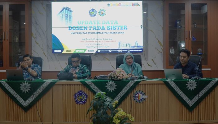 Unismuh Benahi Basis Data SDM: 92 Dosen Perbarui Riwayat Pendidikan di SISTER
