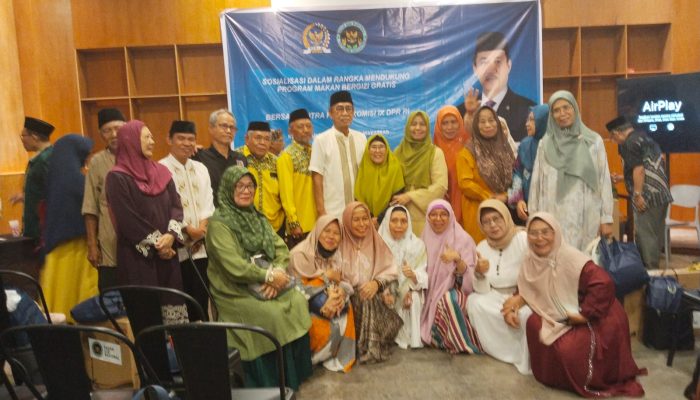 Sosialisasi Makan Bergizi Gratis di Makassar Dirangkaikan Buka Puasa IKA IPM Sulsel