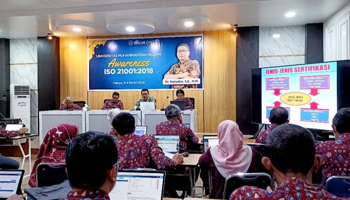 UM Palopo Gelar Workshop Awareness ISO, Dorong Tata Kelola Pendidikan Berstandar Internasional