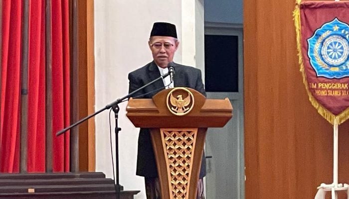 Ketua PW Muhammadiyah Sulsel Sosialisasikan KHGT di Rujab Gubernur