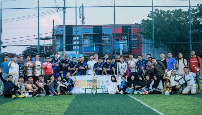 Interisti FC Juara Liga Ramadan Pemuda Muhammadiyah Makassar, Komunitas Guru dan Dosen Ikut Ramaikan Turnamen
