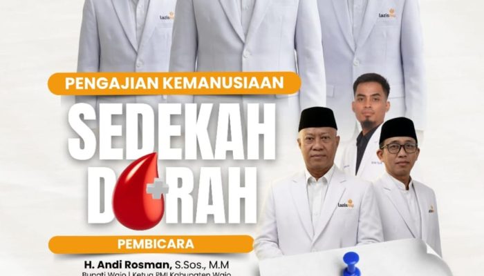 Prof Budu dan Prof Zulfahmi Kuatkan Gagasan “Sedekah Darah” dalam Pengajian Kemanusiaan Lazismu-PMI Wajo
