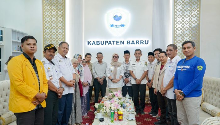 PDM Barru Bersama Ortom Audiensi Bupati Terkait Aset Muhammadiyah