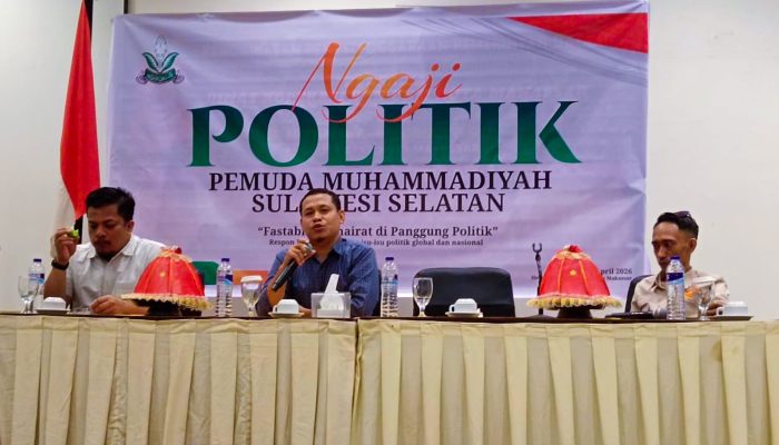 Pemuda Muhammadiyah Sulsel Gelar Ngaji Politik, Dorong Kader Peka Isu Global dan Nasional