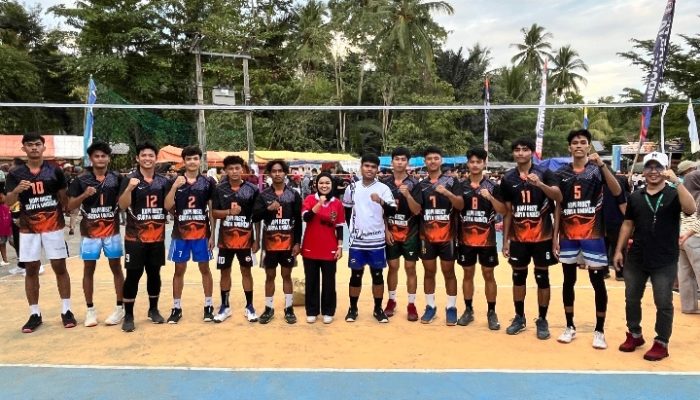 Unimen Juara Turnamen Voli Putra KPM Lekkong 2026, Tumbangkan Kumadang 3-1