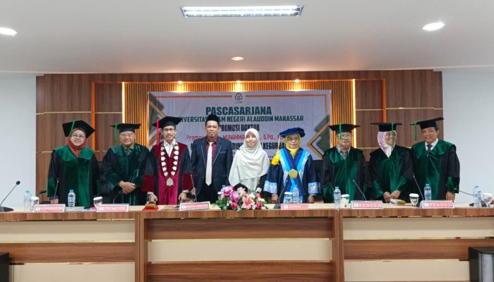 Wakil Ketua PDM Gowa Raih Gelar Doktor di UIN Alauddin, Teliti Pendidikan Karakter KH Ahmad Dahlan