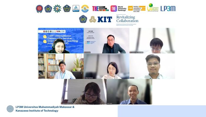 Unismuh Makassar Siapkan Kunjungan Akademisi Kanazawa Institute of Technology Jepang