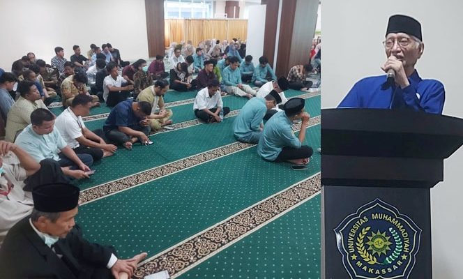 RS PKU Muhammadiyah Unismuh Makassar Gelar Pengajian, KH Said Abdul Shamad Bahas Keteladanan Nabi Ibrahim