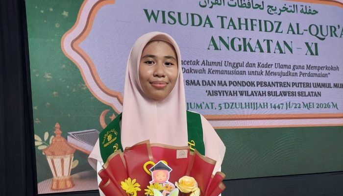 Kisah Inspiratif Wisudawati Tahfidz Ummul Mukminin 2026: Dari Santri Nilai Terendah, Tembus 30 Juz, hingga Lolos di UI