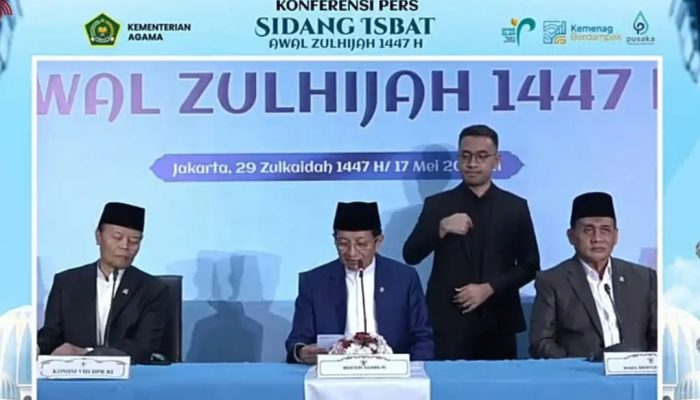 Resmi Serentak, Pemerintah dan Muhammadiyah Tetapkan Iduladha 1447 H Jatuh pada 27 Mei 2026