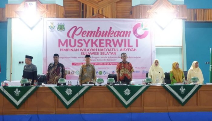 Musykerwil II Nasyiatul Aisyiyah Sulsel di Makassar, Perkuat Cabang dan Ranting untuk Memajukan Perempuan